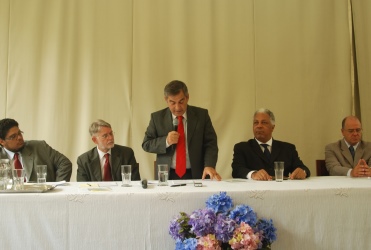 Ministro da Secretaria Geral da Presidência fala aos membros da Aliança Evangélica