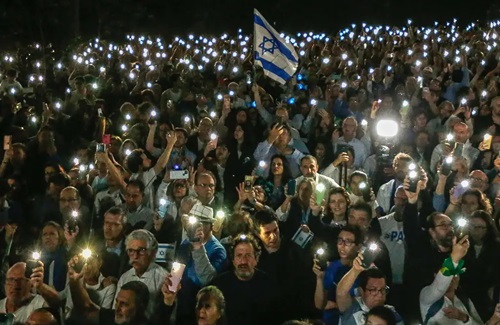 Ato pró-Israel, em São Paulo - Foto: Paulo Pinto/Agência Brasil